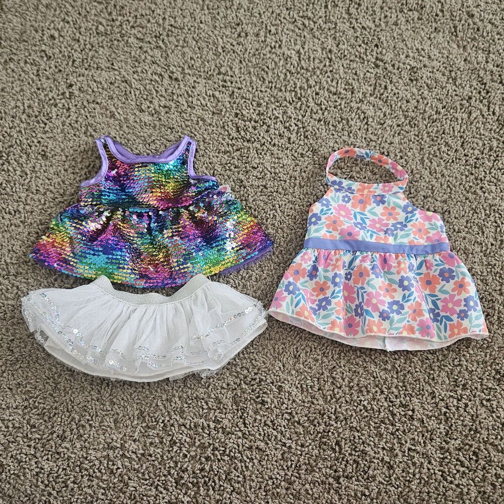 Build A Bear Clothes Lot Of 3